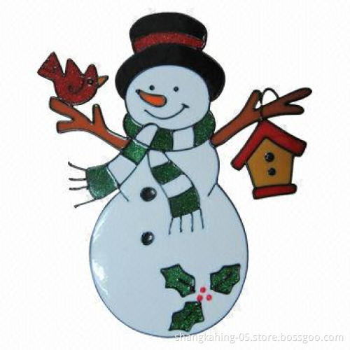 Christmas gel/jelly window sticker, made of PVC